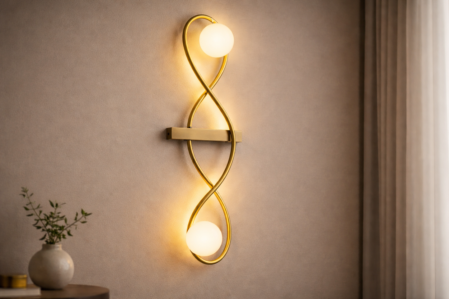 Aurelia Loop Wall Lamp